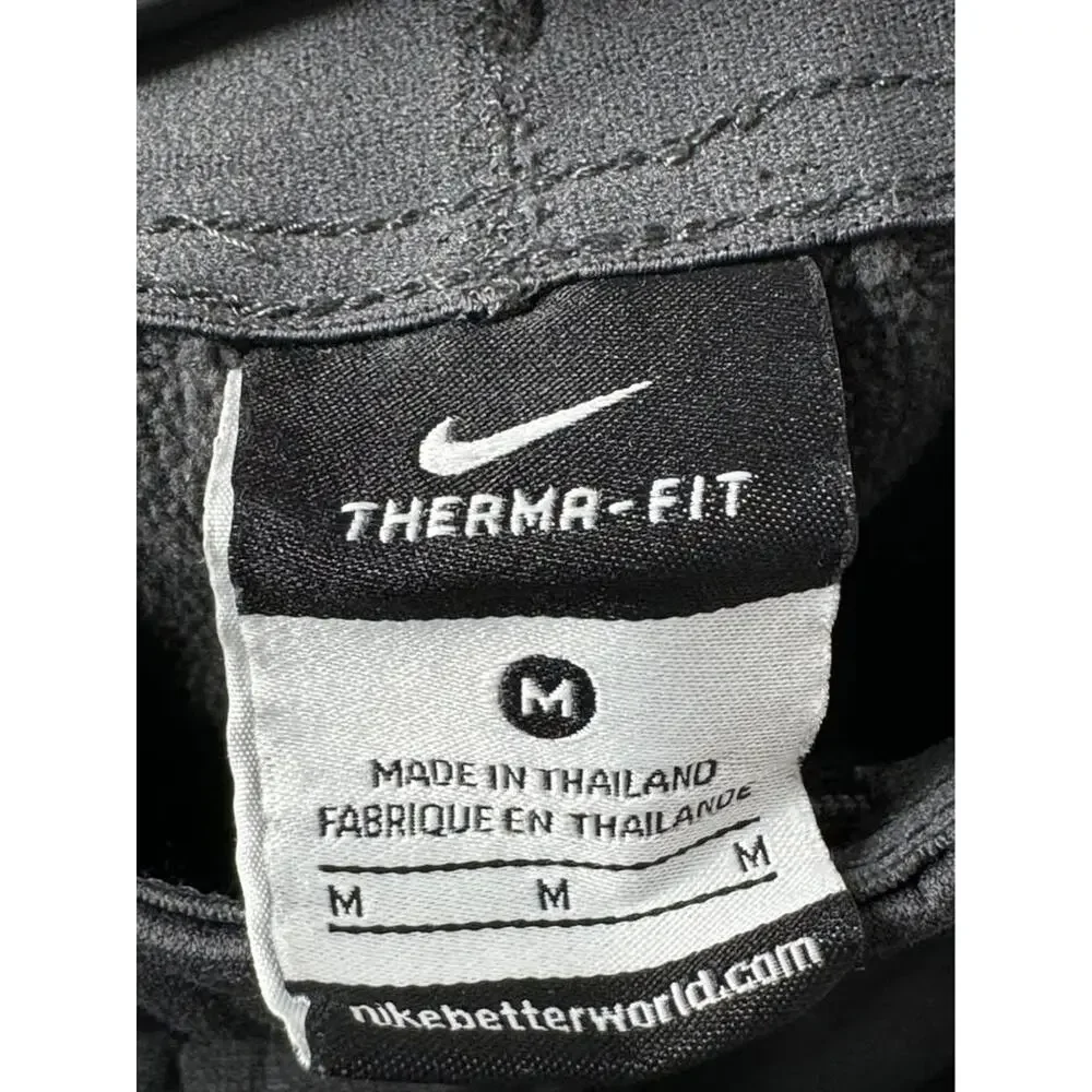Men’s M Nike‎ Therma-Fit Pants Bottom leg zip